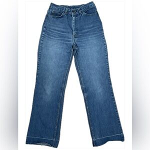 GWG Vintage Women’s Blue Denim Jeans Boot Cut 100% Cotton